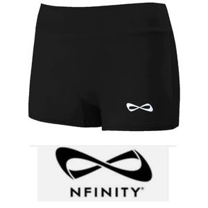 Nfinity Black FSG Practice Fitted Shorts